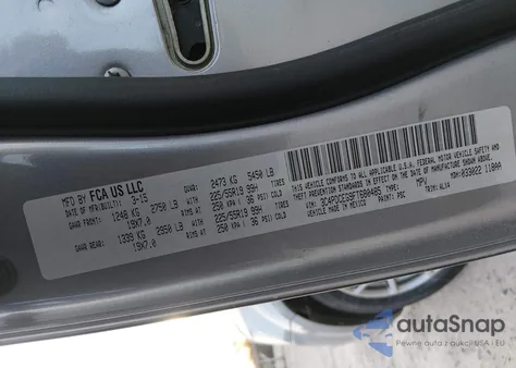 2015 Dodge Journey R/T z USA, uszkodzony, nr VIN 3C4PDCEG9FT680485